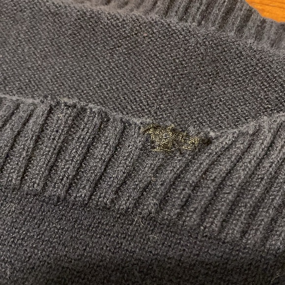 Lauren Ralph Lauren Womens Size 3X Plus Size Pullover Sweater Striped Navy White - Picture 9 of 11